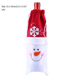 Christmas Xmas Wine Bottle Covers