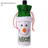 Christmas Xmas Wine Bottle Covers