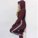 Fashion Women's Solid Hoodie