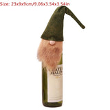 Christmas Xmas Wine Bottle Covers