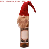 Christmas Xmas Wine Bottle Covers