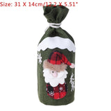 Christmas Xmas Wine Bottle Covers