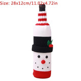 Christmas Xmas Wine Bottle Covers