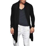 Fashion Mens Cardigan Waterfall