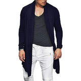 Fashion Mens Cardigan Waterfall