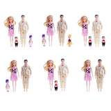 Lovely Plastic Dolls Model Toys DIY