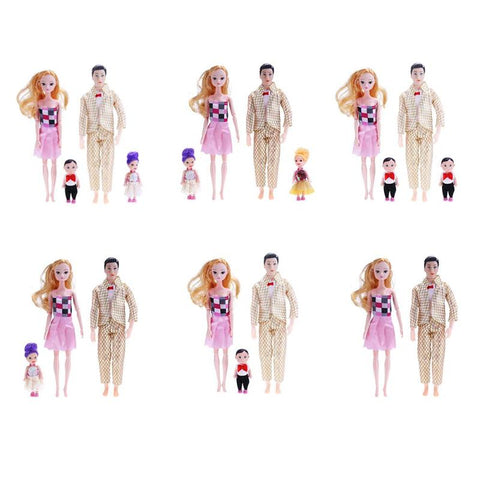 Lovely Plastic Dolls Model Toys DIY