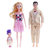 Lovely Plastic Dolls Model Toys DIY