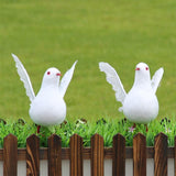 Decorative Dove Artificial Foam