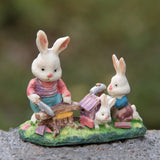 Easter Bunny Resin Rabbit Doll