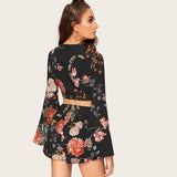 Front Crop Floral Top