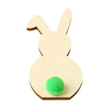 Wooden Easter Rabbit Ornaments