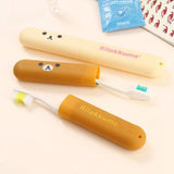 Brown Bear Toothbrush Tube